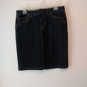 Wicked West denim skirt sz 10